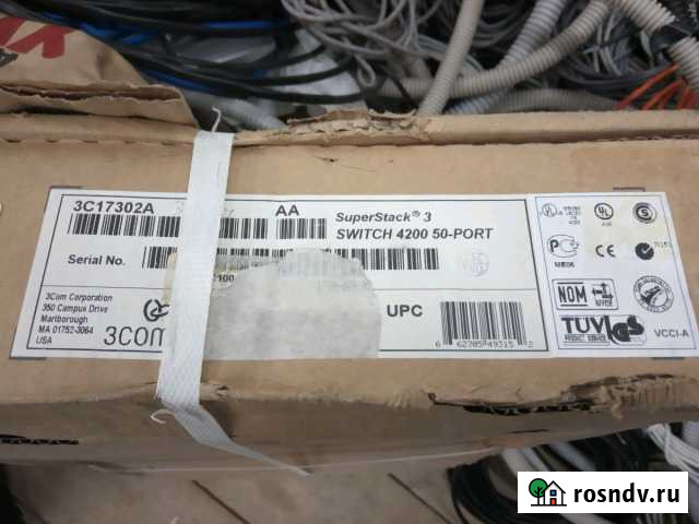 Коммутатор 3com новый Сургут - изображение 1