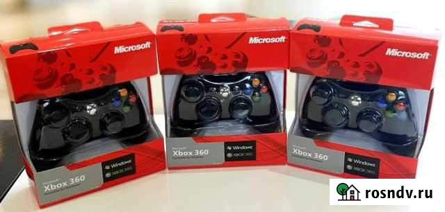 Геймпад проводной Xbox 360/ ТЦ Калина Молл Владивосток - изображение 1