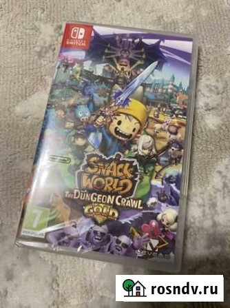 Snack world картридж для нинтендо свитч Сергиев Посад - изображение 1