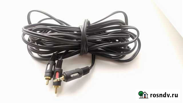 Кабель соединительный 3.5 mm jack - RCA x2 Муром - изображение 1