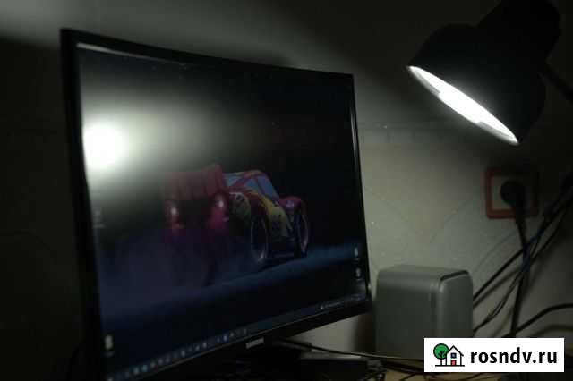 Монитор Samsung C24F396FHI 23.5, черный Владимир - изображение 1