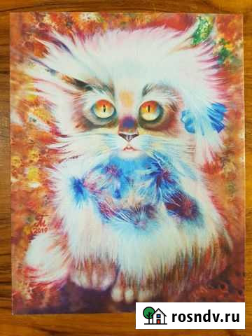 Картина с котом Калуга - изображение 1