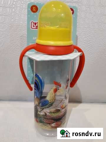 Новая бутылочка Lubby 0+ с ручками Сосногорск - изображение 1