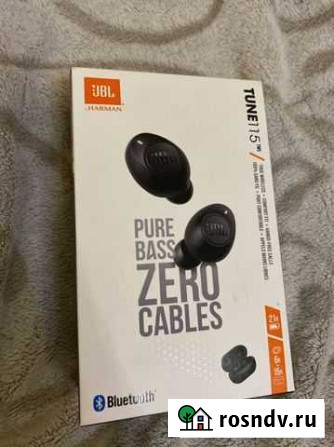 Беспроводные наушники JBL Tune 115 TWS Ржев - изображение 1