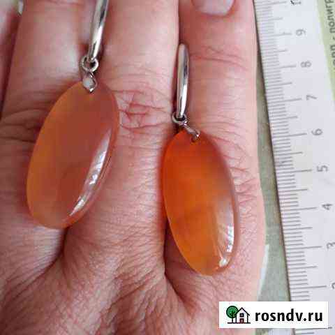 Серьги с натуральными камнями Дзержинск