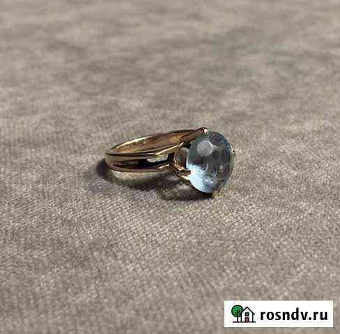 Кольцо Топаз Золото 585 6.6гр 17р Петропавловск-Камчатский
