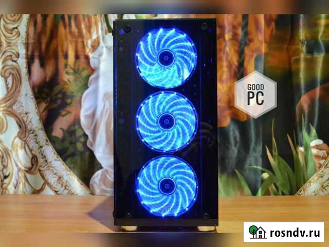 Игровой пк/системный блок с водяным охлаждением Крымск - изображение 1