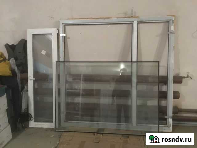 Окно пластиковое бу 1540*1560 Курган - изображение 1