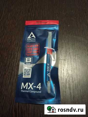 Термопаста Arctic Cooling MX-4 8.5 Вт/мК 4г Королев - изображение 1