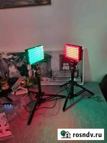 Видеосвет Viltrox RGB 2 стойки 2600K-6000K Краснознаменск - изображение 1