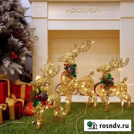 Светодиодная фигура олень Грэсовский - изображение 1