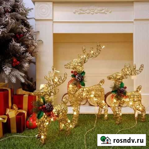 Светодиодная фигура олень Грэсовский - изображение 1