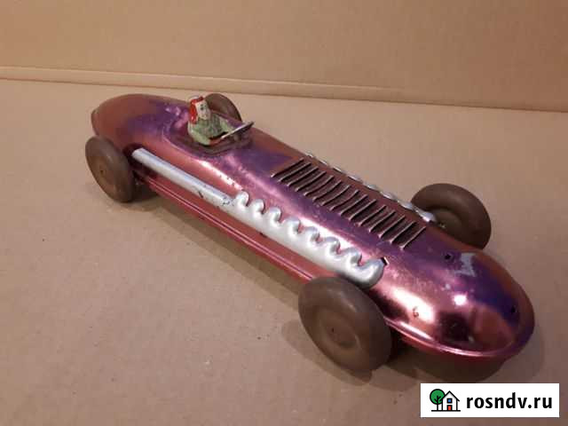 Машинка гоночная алюминиевая из СССР Иваново - изображение 1
