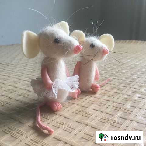 Мышки-малышки. Ручная работа Нижневартовск - изображение 1
