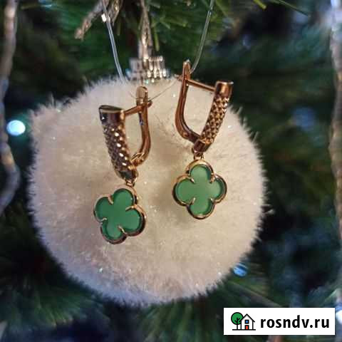 Золотые серьги Липецк - изображение 1