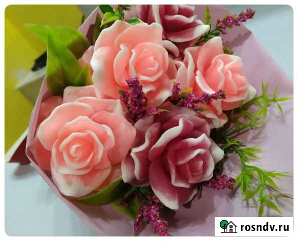 Букет из мыла. Сувенирное мыло ручной работы Воронеж - изображение 1