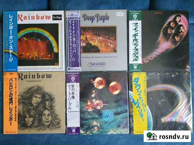 Пластинки Rainbow,AC/DC,Smokie,Slade,Pink Floyd Лениногорск - изображение 1