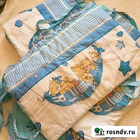 Бордюры в детскую кроватку+ балдахин Нижний Новгород - изображение 1