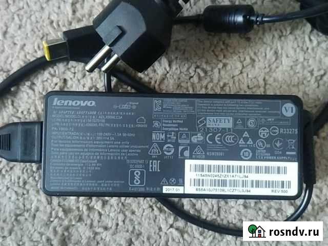 Блок питания адаптер ноутбукa Lenovо 20v 4.5а (90w Ижевск - изображение 1
