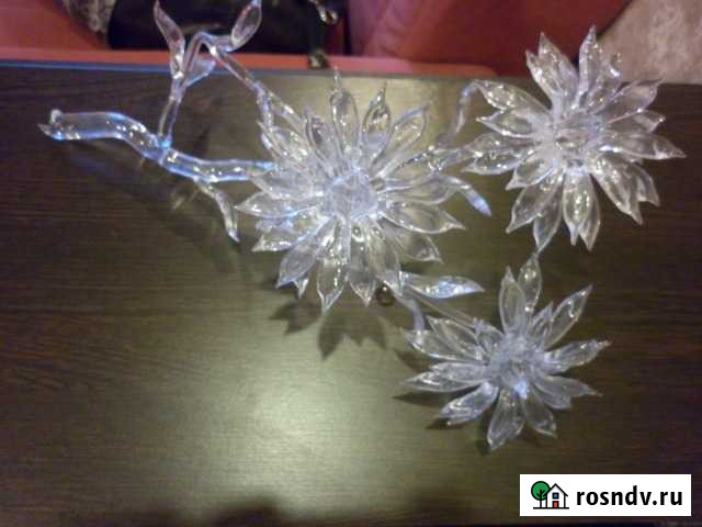 Цветочная композиция из стекла Струнино - изображение 1