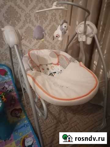 Детские электронные качели для новорожденных Киров - изображение 1