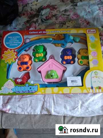 Мобиль на кроватку 2 шт и игрушки Петропавловск-Камчатский - изображение 1