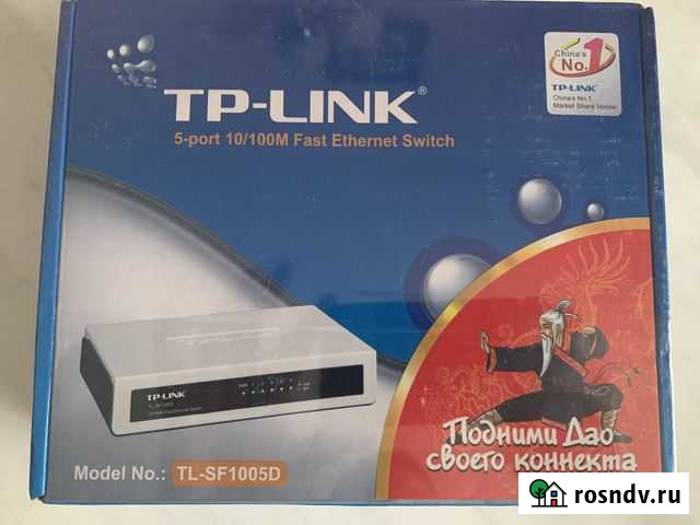 TP-Link Коммутатор TL-SF1005D, 5 портов Тольятти - изображение 1