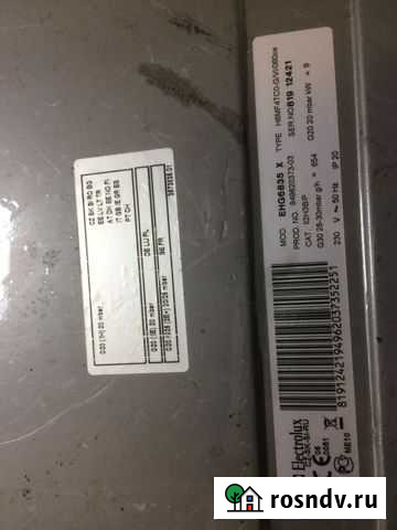 Electrolux варочная панель Каспийск - изображение 1