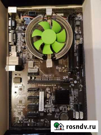 Комплект Celeron g1840/ CF-H81A-BTC Иваново - изображение 1