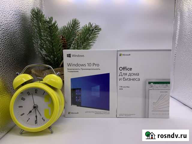 WIN 10 PRO BOX + office 2019 H&B BOX новые Ростов-на-Дону - изображение 1