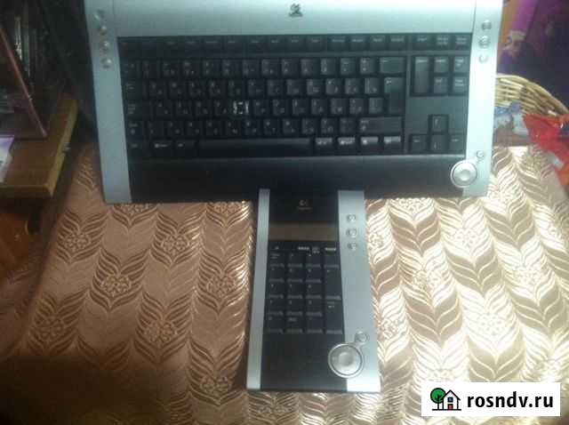 Клавиатура logitech на запчасти и силиконовая Самара - изображение 1