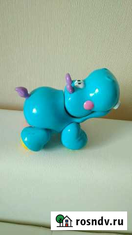 Игрушка развивающая бегемот от 0 до 3 лет Тольятти - изображение 1