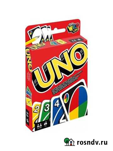 Карточная настольная игра уно Иркутск - изображение 1