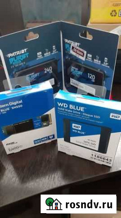 Ssd диски SATA на 120, 240, 480, 500GB и m2 на 500 Алексеевка - изображение 1