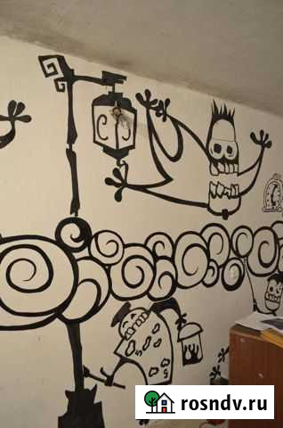 Рисунки на стенах сквизерами Астрахань - изображение 1