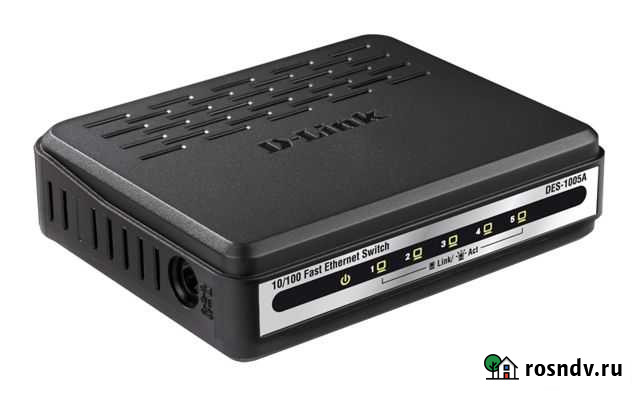 Продам хаб Делинк 5-портовый Курск - изображение 1