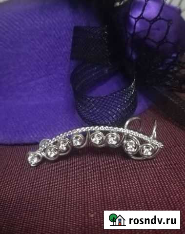 Серьги - каффы, серебро 925 Самара - изображение 1