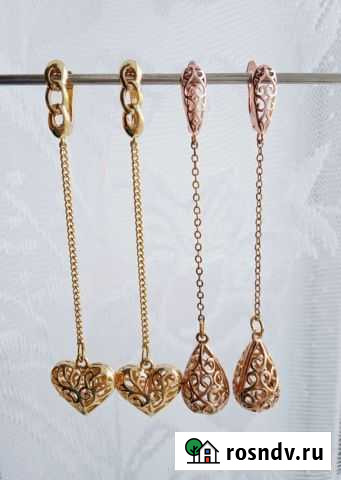 Серьги + серьги Чистополь - изображение 1