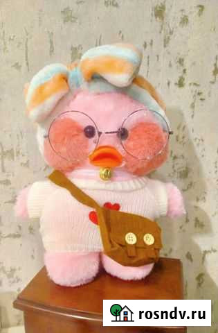 Мягкая игрушка уточка lalafan Чудово - изображение 1