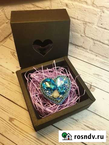 Брошь сердце Мурманск - изображение 1