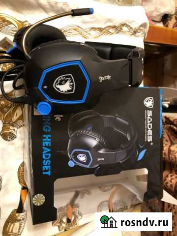 Игровые наушники с микрофоном Тучково - изображение 1