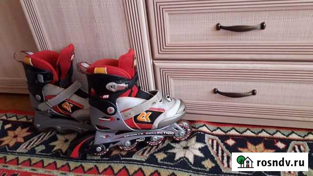 Роликовые коньки детские раздвижные Нижний Новгород - изображение 1