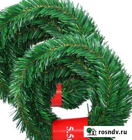 Ветка декоративная хвойная 5,5 метра Оренбург - изображение 1