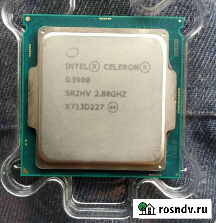 Процессор intel celeron g3900 сокет 1151 Льгов - изображение 1