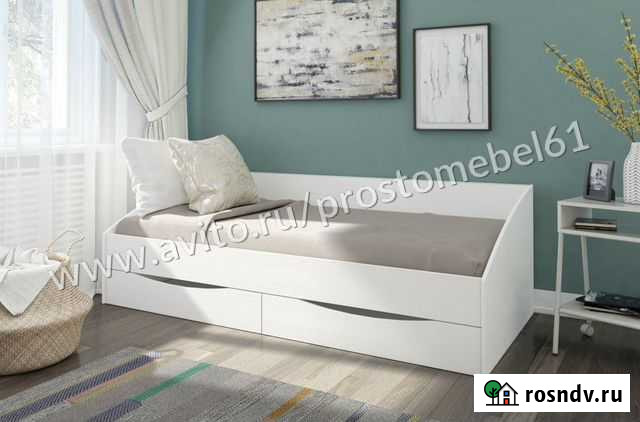 Кровать Классика с ящиками Шахты - изображение 1