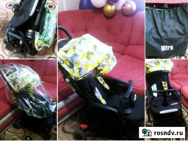 Коляска Babyton Ultra Yellow б/у 2 недели Нягань - изображение 1