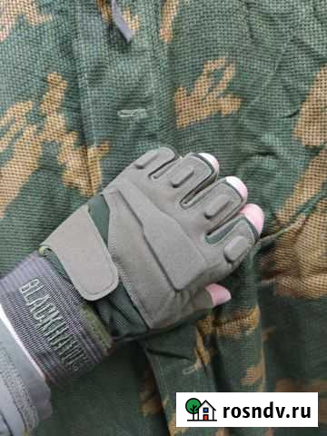 Перчатки без пальцев.Blackhawk Новосибирск - изображение 1