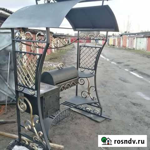 Мангал с крышей Псков - изображение 1