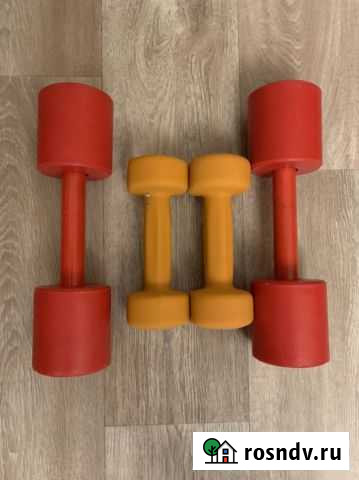 Гантели 2 кг и Leko 5кг Красноярск - изображение 1