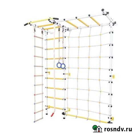 Шведская стенка с рукоходом и сеткой Чита - изображение 1